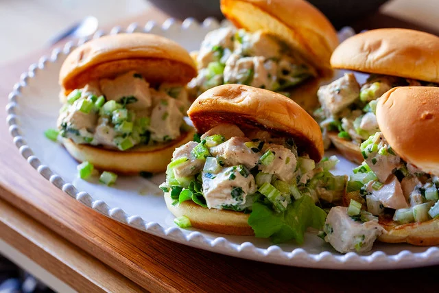 Chicken Salad Presentation