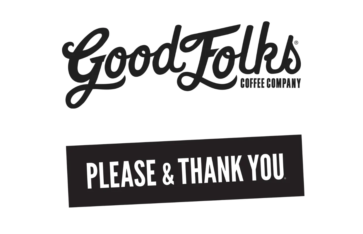 Good Folks Please and Thank you Louisville logos
