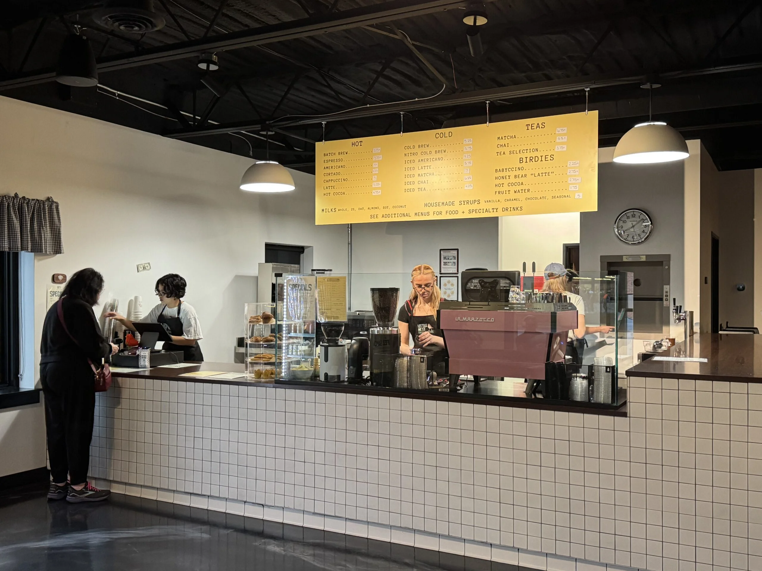 Little Nest Coffee Grosse Point Woods bar