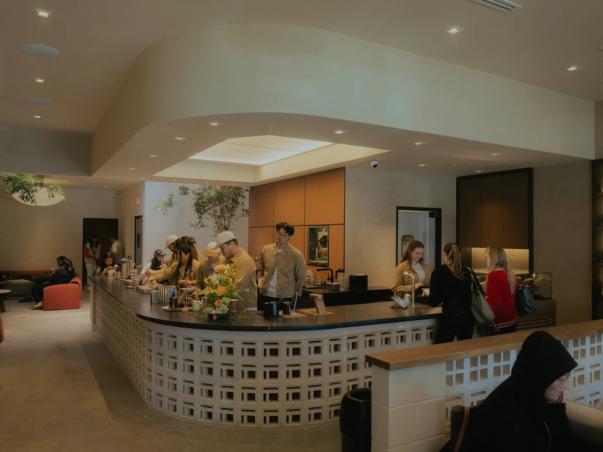 Kilo Cafe coffee Dallas University Park inside