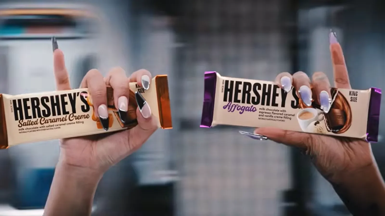 Hershey Introduces Cream-Filled Chocolate Bars and Red Baron Elevates Microwave Pizza Options