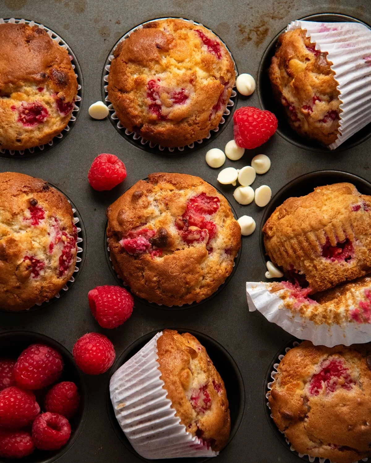 Deliciously Simple White Chocolate Raspberry Muffin Recipe You Can Make at Home